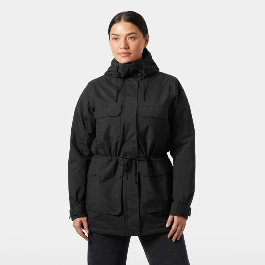 Helly Hansen Escape Insulated Parka Dame Svart XL