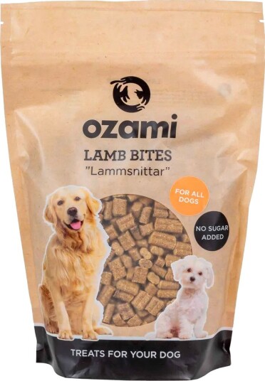 Ozami Hundegodbiter med Lam 1 Kg - Naturlig Hundemat for Glede og Helse Ozami Hundegodbiter med Lam 1 Kg - Naturlig Hundemat for Glede og Helse