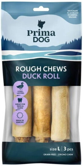 Primadog Rough Chews Tyggbein Med And 3-Pakk (L) Primadog Rough Chews Tyggbein Med And 3-Pakk (L)