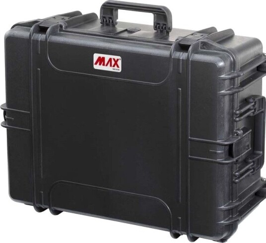MAX cases MAX620H250TR Koffert vanntett, 71,3 liter tom, hjul og håndtak, Garasjeinnredning & oppbevaring