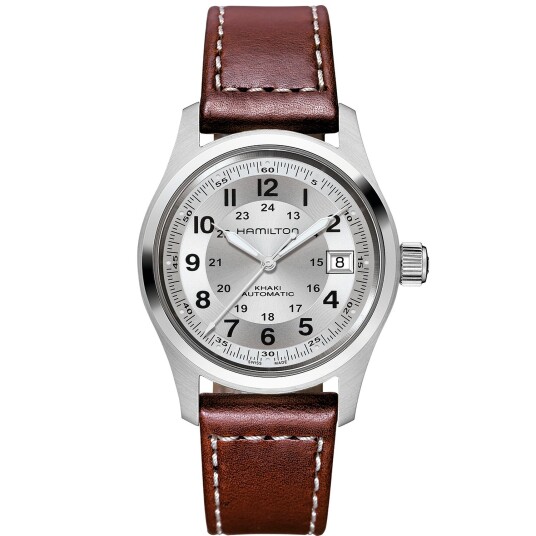 Hamilton Khaki Field Auto H70455553 - Herre - 38 mm - Analog - Automatisk - Safirglass Hamilton Khaki Field Auto H70455553 - Herre - 38 mm - Analog - Automatisk - Safirglass