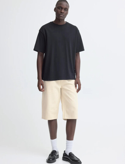 Blend Bhflake Loose Denimshorts Cream XXL