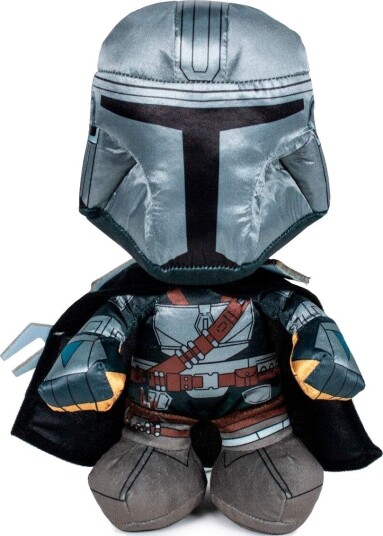 Northix Mandalorian Warrior plysjleketøy 25 cm mykt kosete samleobjekt