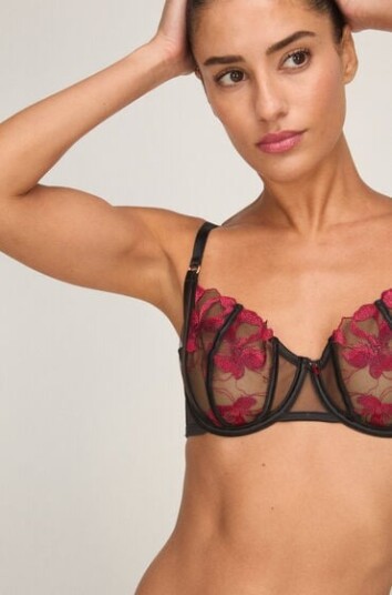 Hunkemöller Upolstret Bøyle BH Dahlia Svart