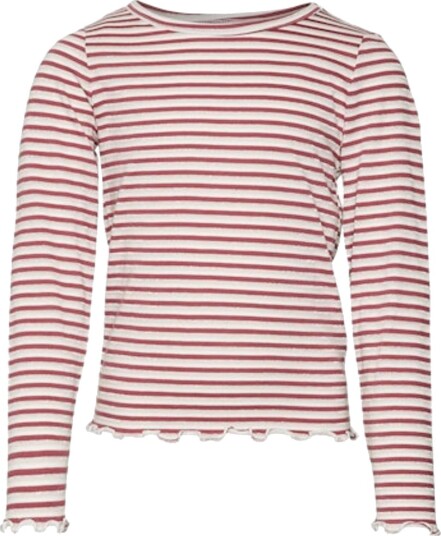 Vero Moda Girl Glitter Stripe Francis Topp Dry Rose Mixed Colors (158/164)
