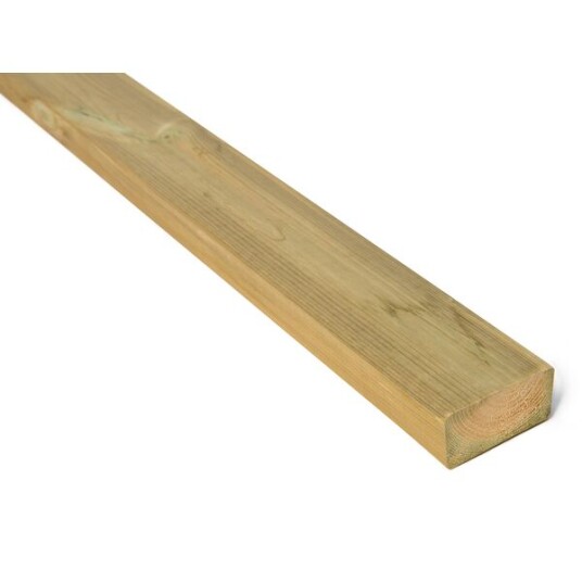 Standardsortiment Lekt/rekke justert cu impregnert furu 36x73 mm klasse 1 natur