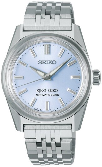 Seiko Herreklokke SPB457J1 King Blå/Stål Ø36.1 mm