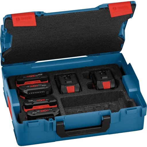 Bosch Batteripakke 4x4.0ah Procore + 2x8.0ah Procore I L boxx Bosch Batteripakke 4x4.0ah Procore + 2x8.0ah Procore I L boxx