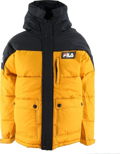 Fila Polstret Jakke Escurcione Gul/Svart Fila 18 20 år Dunjakke