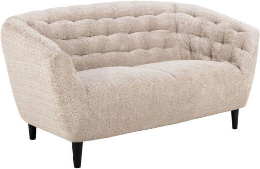 Ria sofa 2 seter chenille beige.