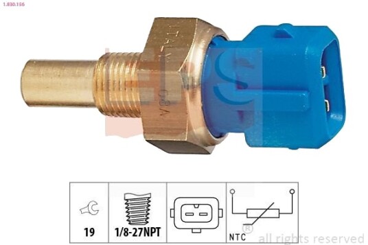 Sensor, motortemperatur EPS 1.830.156