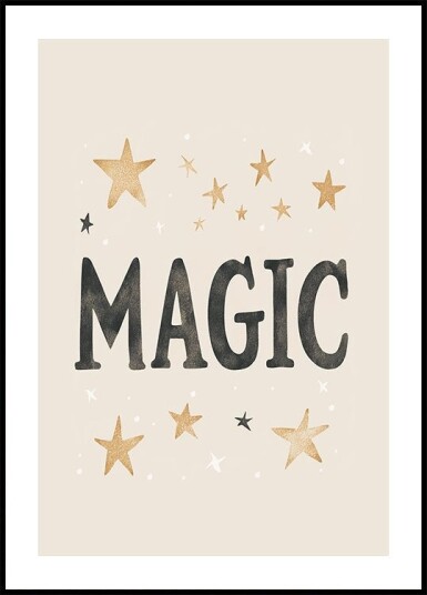 Starry Wonder Plakat / 50x70cm