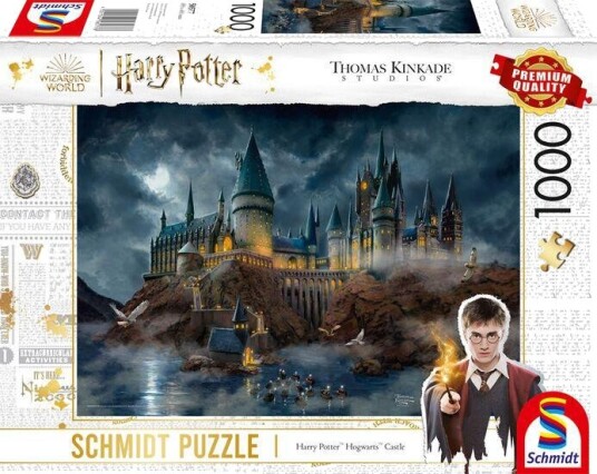 Schmidt Spiele Harry Potter Puslespill 1000 brikker Galtvort Slott