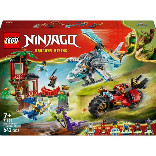Lego Action I Ninjaenes Trehytte
