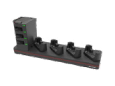 Honeywell Charge Base - Håndholdt Ladestativ + Strømadapter - 5 Spor, Uten Støvel - Europa - For Honeywell Ct45 Dolphin Ct40