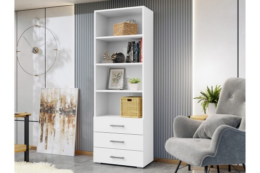 Bokhylle Lindesberg 63 cm Hvit Bokhylle Lindesberg 63 cm Hvit