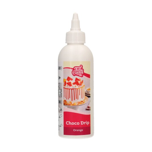 Funcakes Choco Drip Oransje 180g B.F. 30/625 