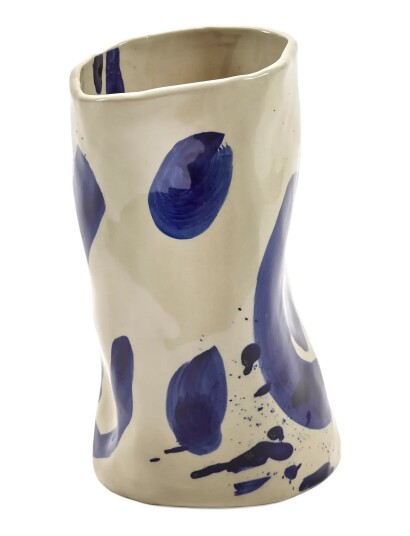 Serax Vase M Blue Sophia Blue Serax Vase M Blue Sophia Blue