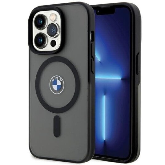BMW IML Signature MagSafe Mobildeksel til iPhone 15 Pro 6.1" Svart BMW IML Signature MagSafe Mobildeksel til iPhone 15 Pro 6.1" Svart