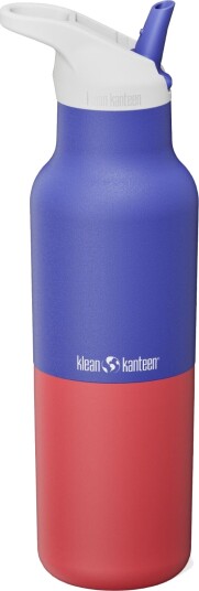 Klean Kanteen Rise Vacuum Classic termoflaske 473 ml - strålende blå kaleidoskop