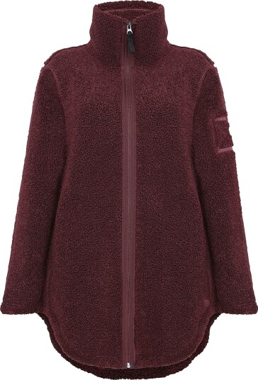 Didriksons Fleecejakke Umi Full zip Rød