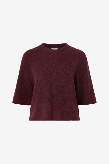 Twist & Tango Genser Madina Short Sleeve Knit Rød