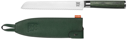 Øyo Skarvet brødkniv 20 cm grønn Øyo Skarvet brødkniv 20 cm grønn