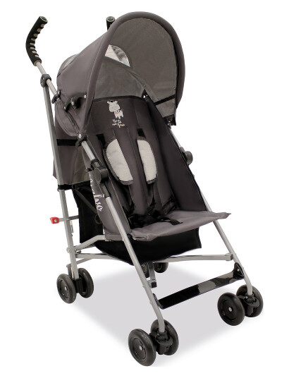 Asalvo Asalvo Pushchair Yolo, Zebra - Grey - 99X 74X 44 Asalvo Asalvo Pushchair Yolo, Zebra - Grey - 99X 74X 44