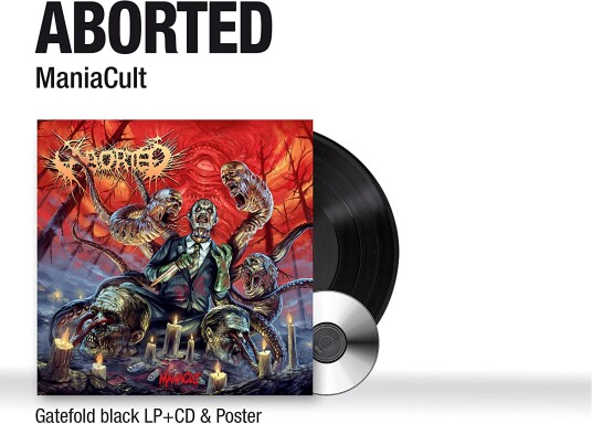 Aborted  Maniacult  LP/Vinyl