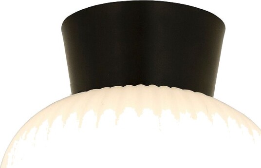 Aneta Lighting Plafond Vanja matt messing Svart Plafonder