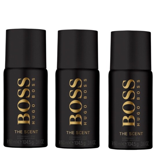 Hugo Boss 3x The Scent Deo Spray 150 ml Hugo Boss 3x The Scent Deo Spray 150 ml