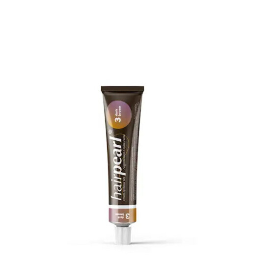 HairPearl, Cream Eyelash & Eyebrow Tint No.03 Dark Brown