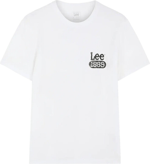 Lee Jeans Small Logo Tee White XXL