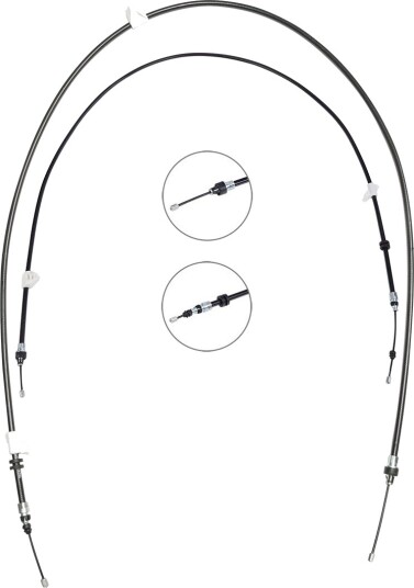 RIDEX 124C1388 Tautrekk håndbremse
