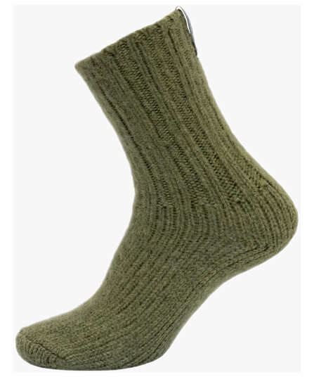 Devold Nansen Wool Sock Kid Grønn 31-34