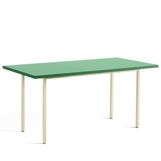 HAY Tofarget Spisebord L160 Elfenben/Grønn Mint HAY Tofarget Spisebord L160 Elfenben/Grønn Mint