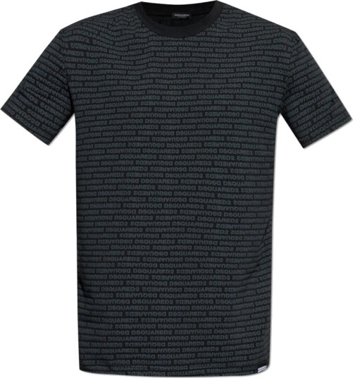 Dsquared2 Herre Topper Svart XL, Dsquared2 Herre Topper Svart XL,
