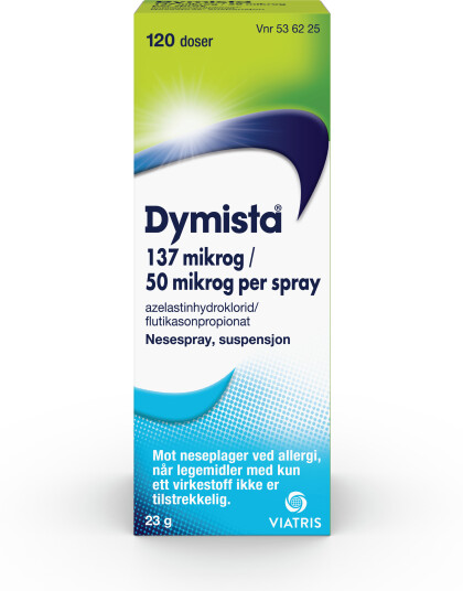 Dymista Nesespray, 120 doser