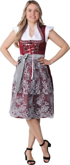Haus Huberts V.O.F Dirndl Liesel rød 38