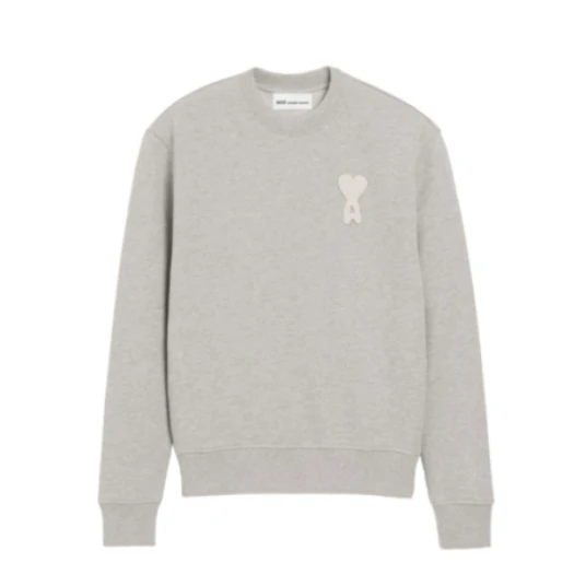 Ami Paris Herre Gensere & Hettegensere Grå XS, Ami Paris Herre Gensere & Hettegensere Grå XS,