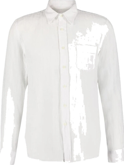 120% Lino Herre Skjorter Hvit XL,