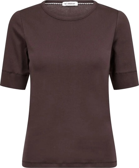 Co" Couture 33016 Grannycc Ss Tee CHOCOLATE PLUM XS