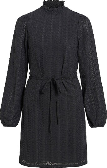 Vila Kjole viLyri L/S Smock Dress Svart