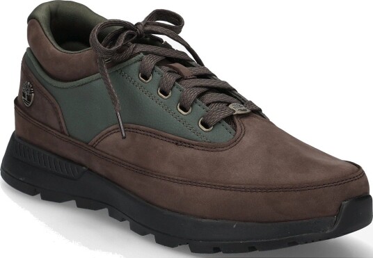 Timberland Mid Lace Up Sneaker   DK BRN NUBUCK   47.5