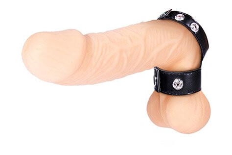 Mens Expert Cock Strap With Ball Stretcher