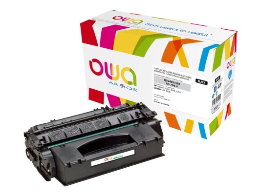 Owa - Svart - Kompatibel - Gjenfabrikert - Tonerpatron Alternativ For: Hp Q5949x - For Hp Laserjet 1160 1160Le 1320 1320N 1320Nw 1320T 1320Tn 3390 3392