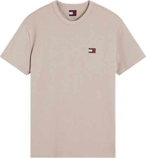 Tommy Jeans Tjm Reg Badge Tee Ext Beige XXXL
