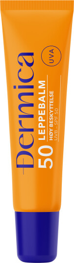 Dermica leppebalm SPF50 15 ml Dermica leppebalm SPF50 15 ml