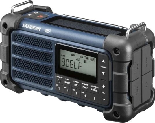 Sangean MMR-99 DAB+ Solcelle Vevradio - Ocean Blue Sangean MMR-99 DAB+ Solcelle Vevradio - Ocean Blue