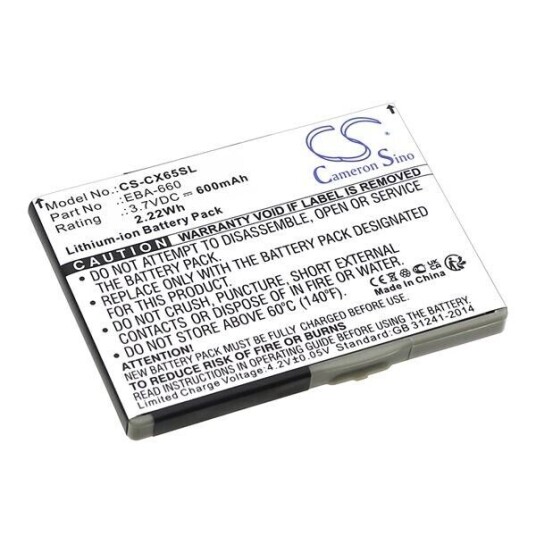 Siemens CF63 batteri (750 mAh 3.7 V, Grå) Siemens CF63 batteri (750 mAh 3.7 V, Grå)